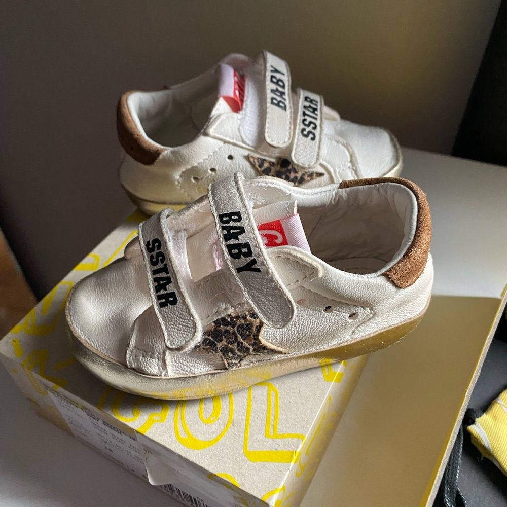 Golden Goose baby sneakers .